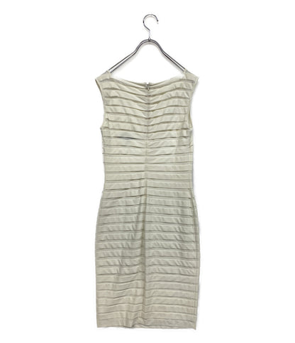 TADASHI SHOJI ワンピース ホワイト ノースリーブ レディース SIZE XS タダシショージ