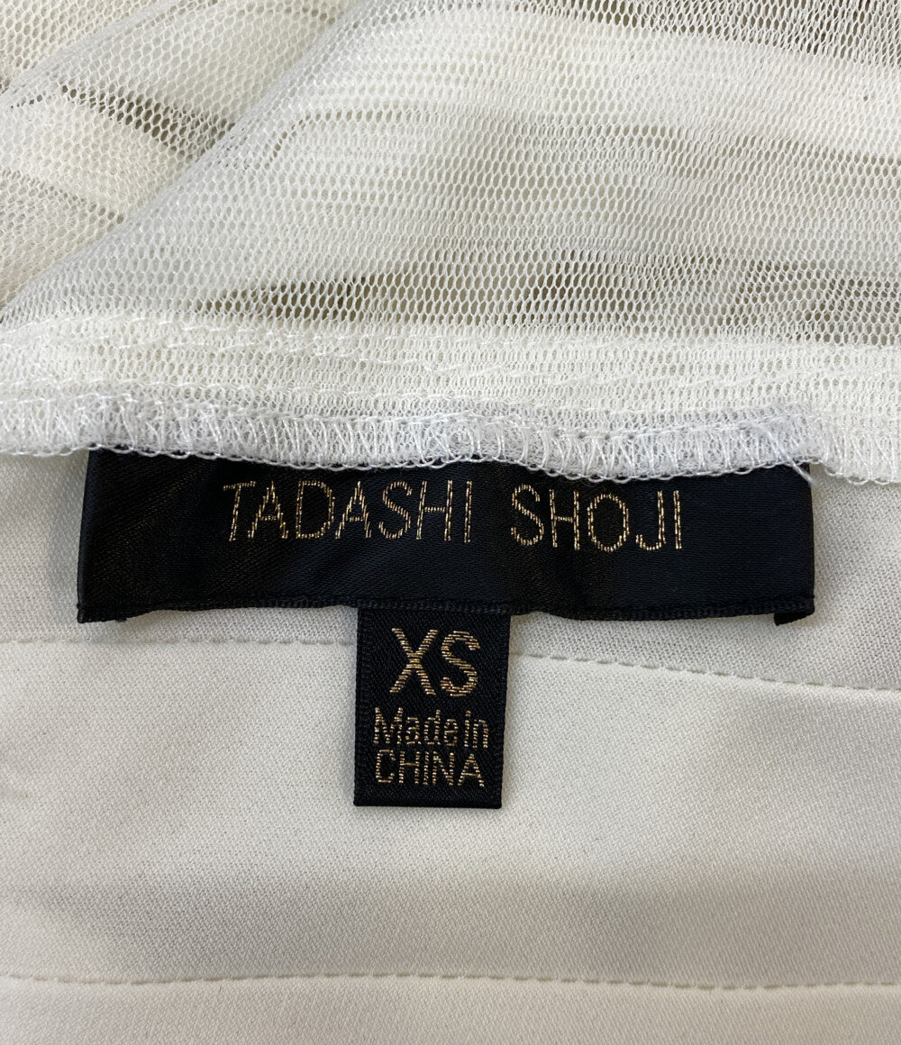 TADASHI SHOJI ワンピース ホワイト ノースリーブ レディース SIZE XS タダシショージ