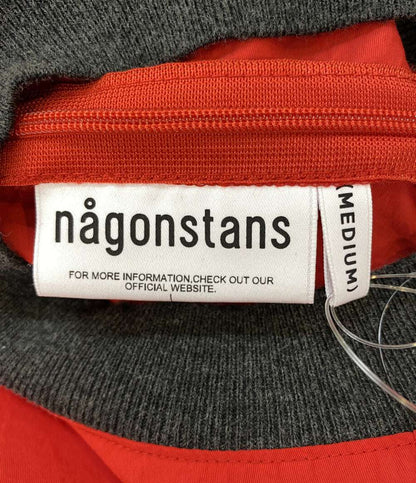 美品 ナゴンスタンス カットソー ドロスト レッド      レディース SIZE MEDIUM  nagonstans