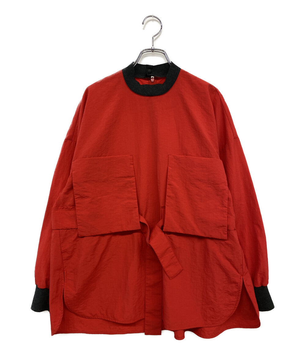 美品 ナゴンスタンス カットソー ドロスト レッド      レディース SIZE MEDIUM  nagonstans