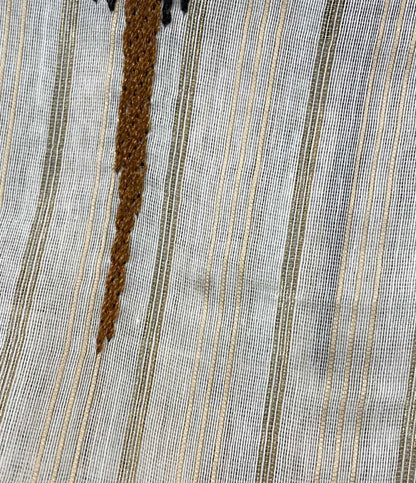 マメクロゴウチ ワンピース 刺繍ジャガードロングワンピ ダークグリーン ノースリーブ      レディース SIZE 1  Mame Kurogouchi