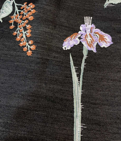 マメクロゴウチ ワンピース 刺繍ジャガードロングワンピ ダークグリーン ノースリーブ      レディース SIZE 1  Mame Kurogouchi