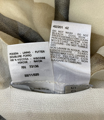 マックスマーラ  ワンピース オフホワイト ノースリーブ      レディース SIZE 42  MAX MARA
