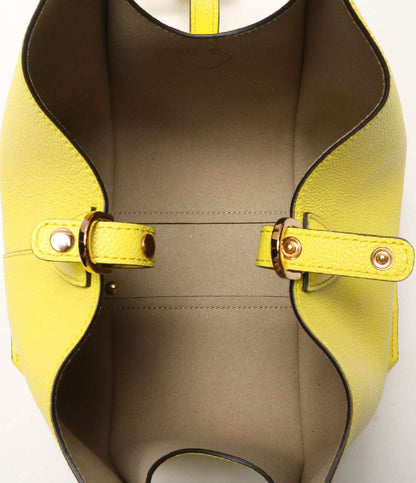 トッズ 美品 ハンドバッグ タイムレス・ミニ ２Wayイエロー      レディース   TOD’S