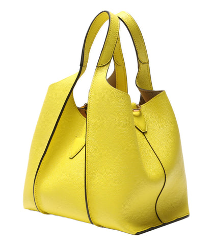 トッズ 美品 ハンドバッグ タイムレス・ミニ ２Wayイエロー      レディース   TOD’S