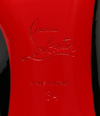 christian louboutin パンプス パテントレザー レディース SIZE 34 クリスチャンルブタン