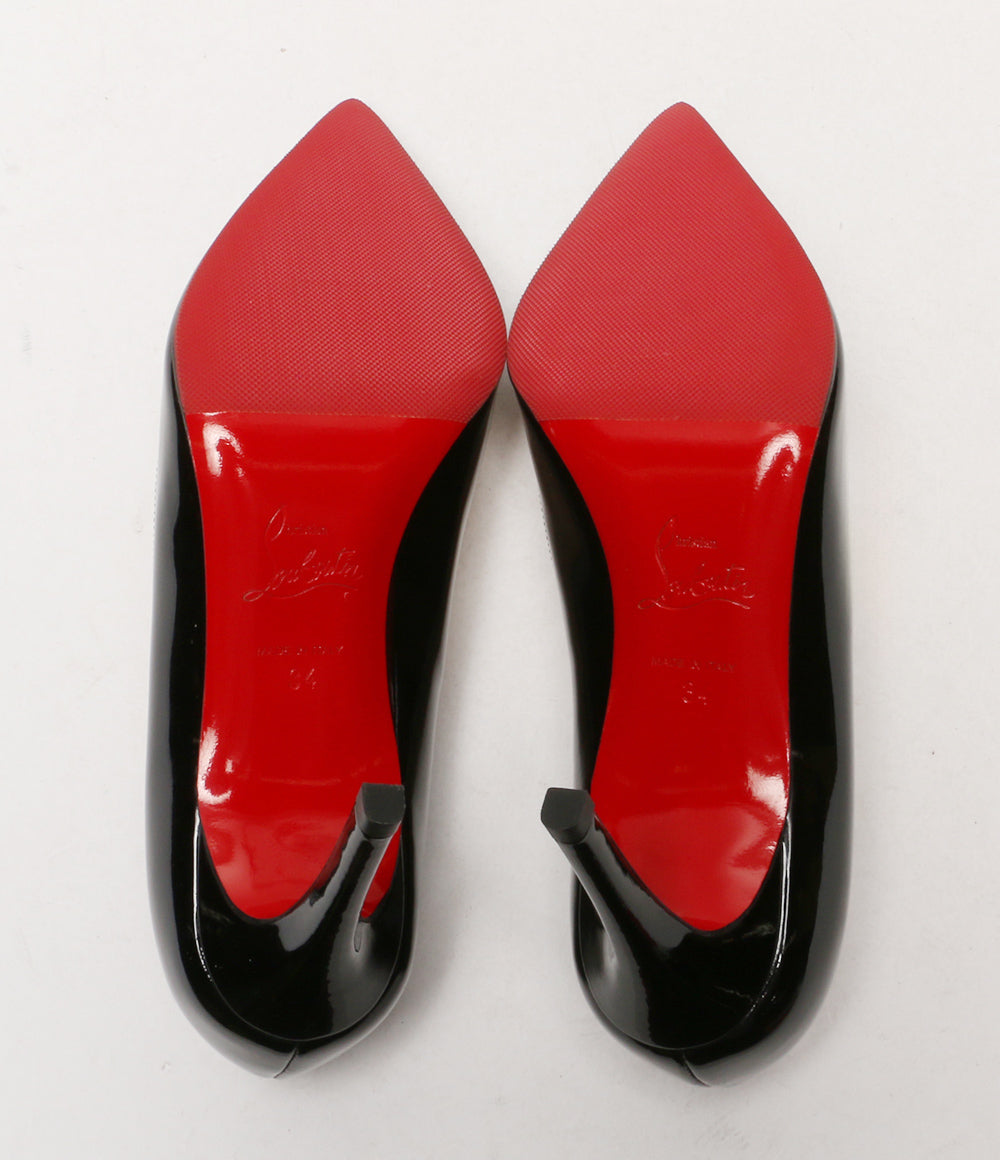 christian louboutin パンプス パテントレザー レディース SIZE 34 クリスチャンルブタン