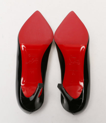 christian louboutin パンプス パテントレザー レディース SIZE 34 クリスチャンルブタン