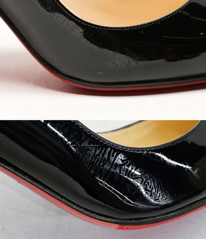 christian louboutin パンプス パテントレザー レディース SIZE 34 クリスチャンルブタン