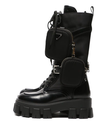 PRADA モノリス ロングブーツ ポーチ付き レディース SIZE 36 プラダ