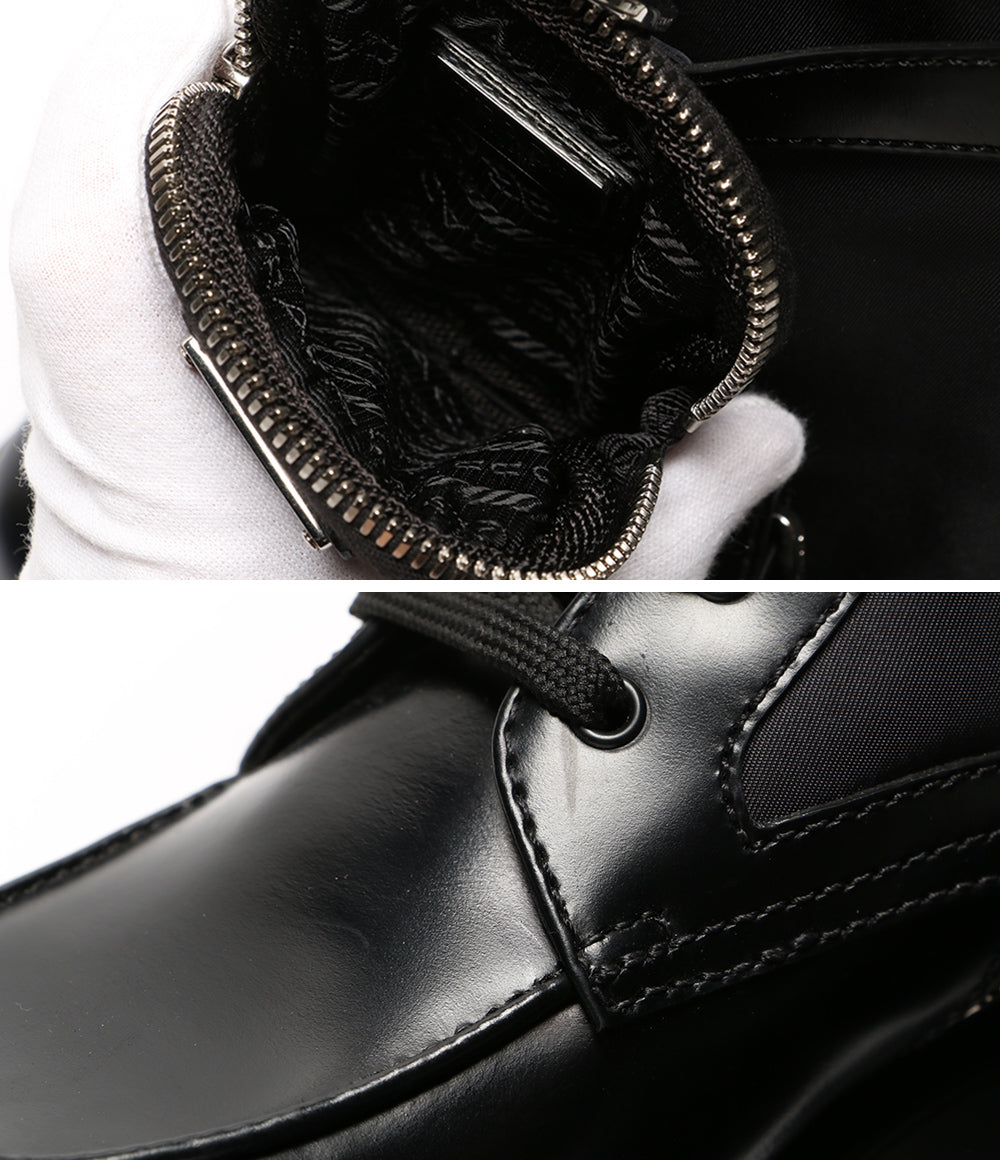 PRADA モノリス ロングブーツ ポーチ付き レディース SIZE 36 プラダ