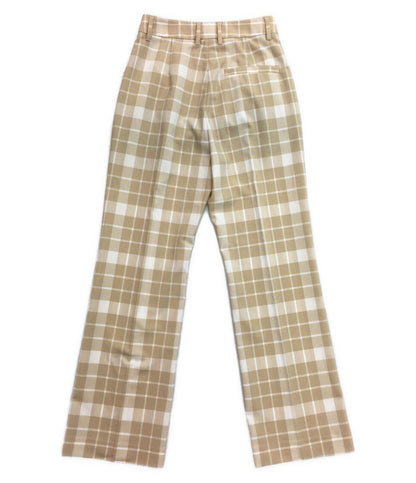 MM6 Maison Margiela チェック センタープレスパンツ 2020 レディース SIZE 36 エムエムシックス