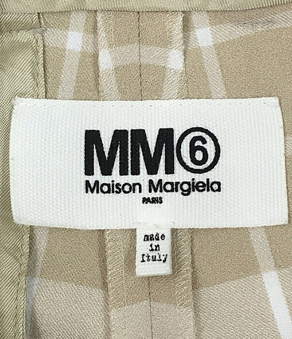 MM6 Maison Margiela チェック センタープレスパンツ 2020 レディース SIZE 36 エムエムシックス