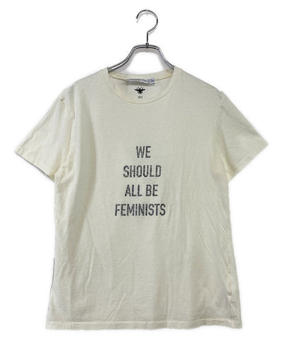 クリスチャンディオール  半袖Ｔシャツ We Should All Be Feminists      レディース SIZE M  Christian Dior