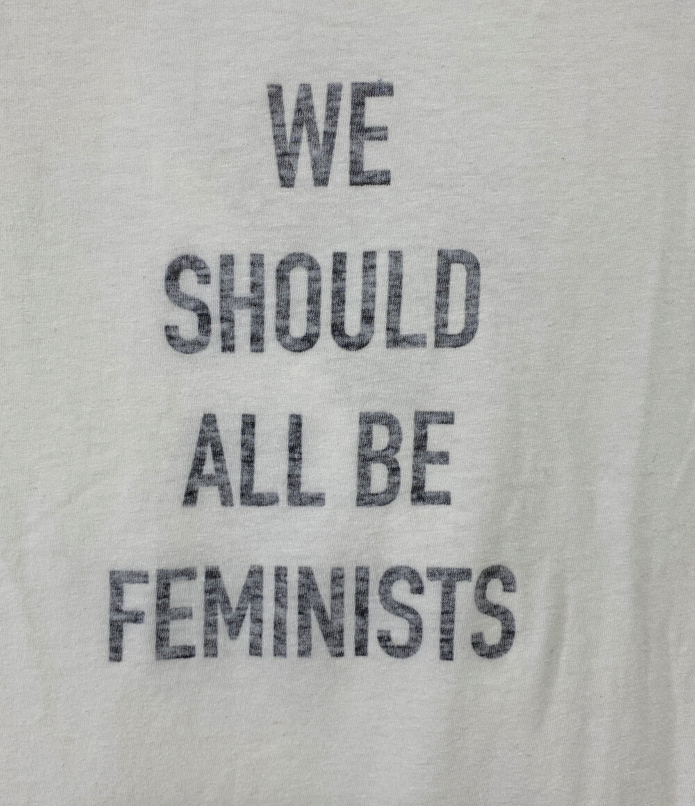 クリスチャンディオール  半袖Ｔシャツ We Should All Be Feminists      レディース SIZE M  Christian Dior