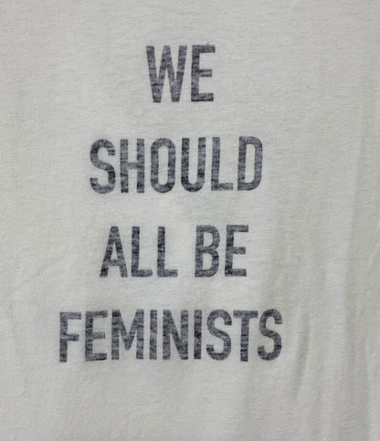 クリスチャンディオール  半袖Ｔシャツ We Should All Be Feminists      レディース SIZE M  Christian Dior