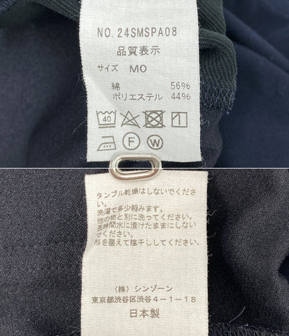 THE SHINZONE ザ シンゾーン パンツ ネイビー 24SMSPA08 レディース SIZE MO