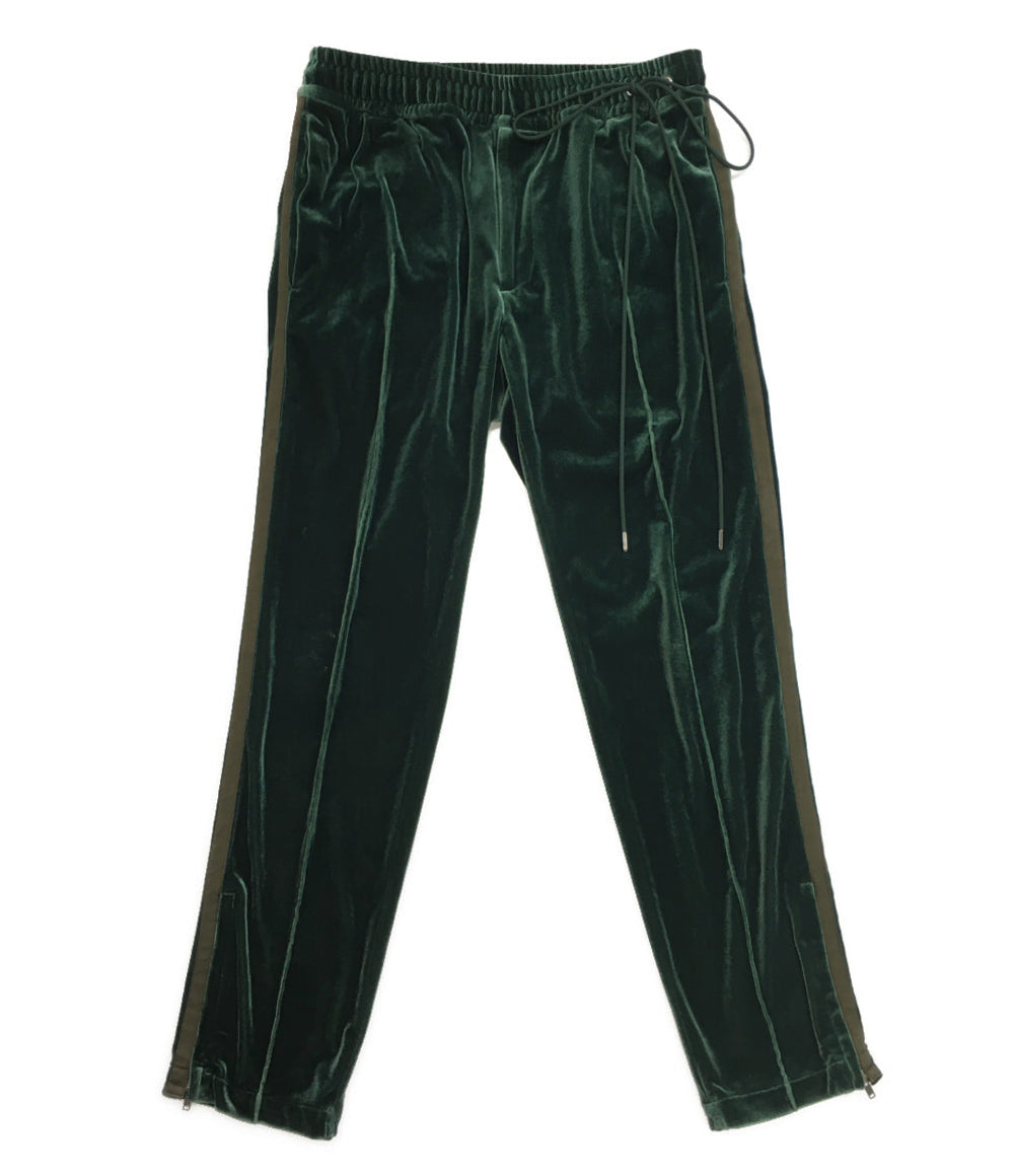 ミハラヤスヒロ パンツ グリーン F01PT051 ベロア メンズ SIZE 44 MIhara yasuhiro