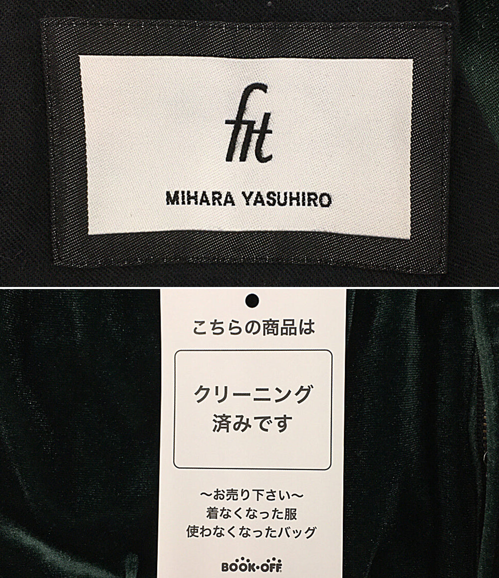 ミハラヤスヒロ パンツ グリーン F01PT051 ベロア メンズ SIZE 44 MIhara yasuhiro