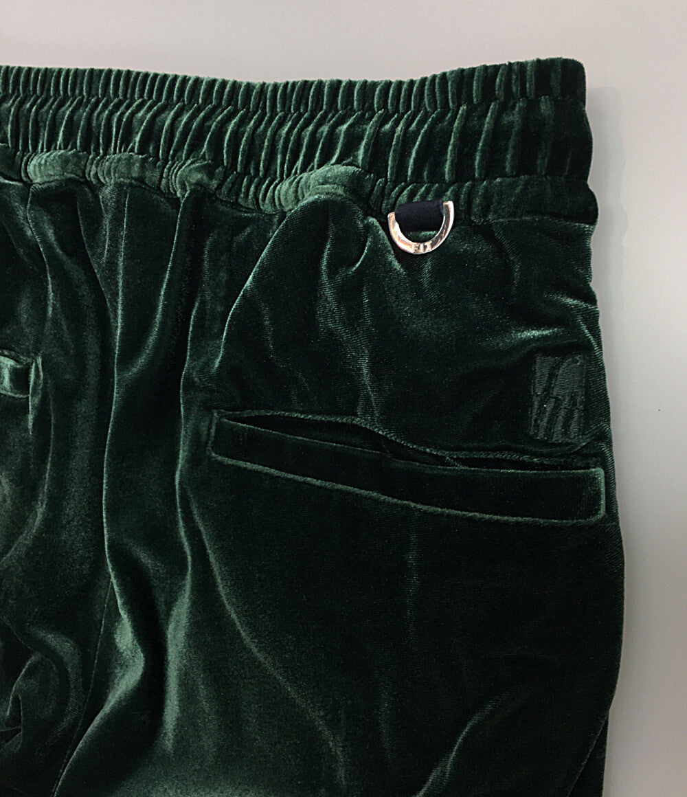 ミハラヤスヒロ パンツ グリーン F01PT051 ベロア メンズ SIZE 44 MIhara yasuhiro