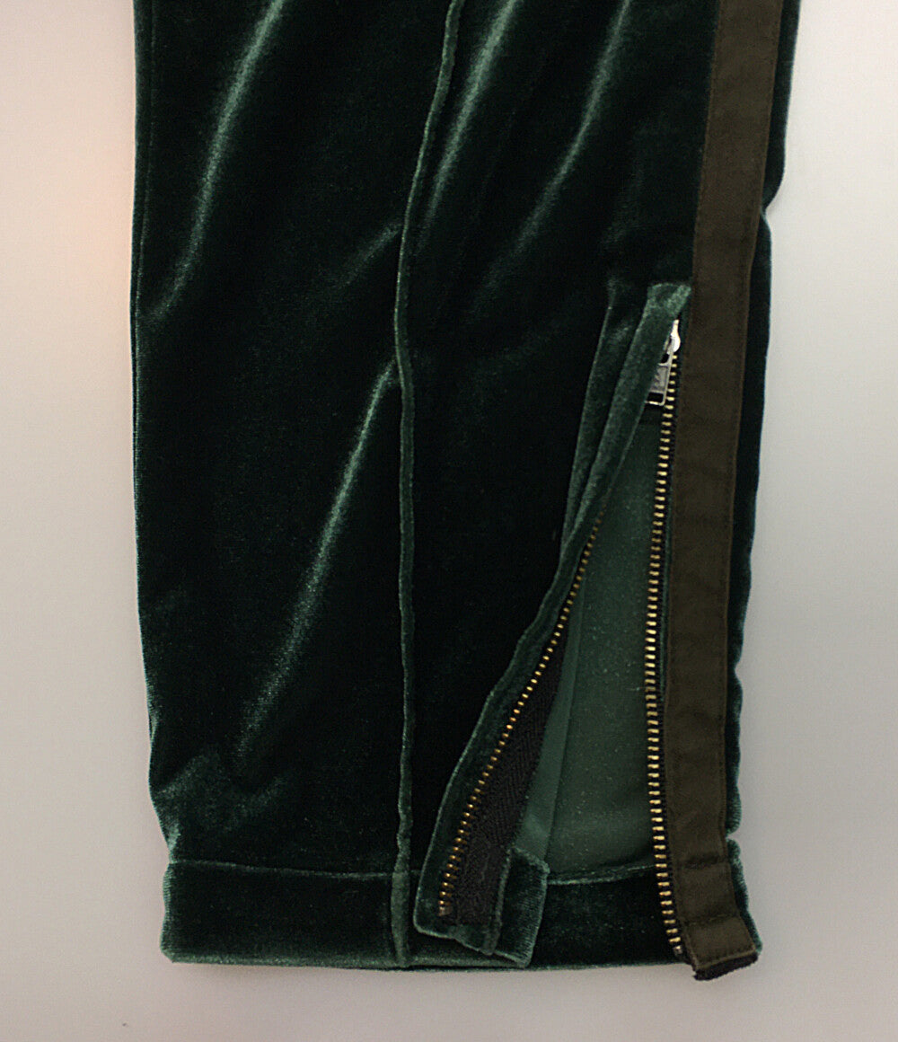 ミハラヤスヒロ パンツ グリーン F01PT051 ベロア メンズ SIZE 44 MIhara yasuhiro