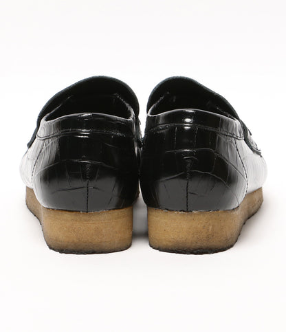 Clarks ワラビーローファー 型押し メンズ SIZE 7 1/2 クラークス