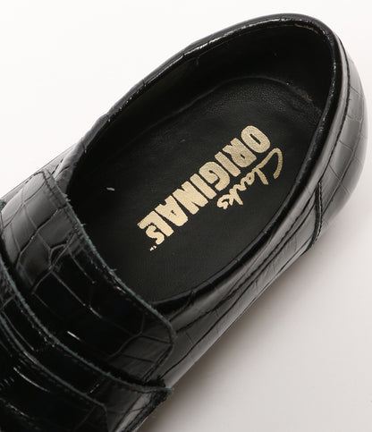 Clarks ワラビーローファー 型押し メンズ SIZE 7 1/2 クラークス