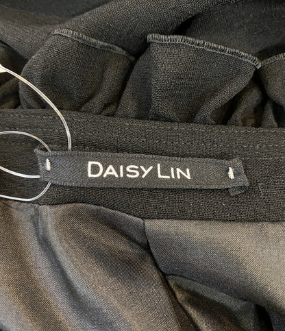 フォクシー 美品 ディジーリン ワンピース ブラック フリル 06400-DL00F32SI ノースリーブ      レディース SIZE 38  DAISY LIN FOXEY