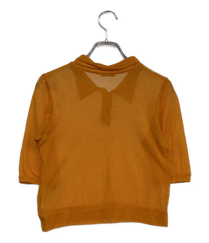 AURALEE ポロシャツ GAUZE SHORT POLO A24SP02RB レディース SIZE - オーラリー