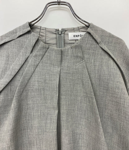 エンフォルド 長袖ブラウス タックネック 24AW レディース SIZE 38 ENFOLD