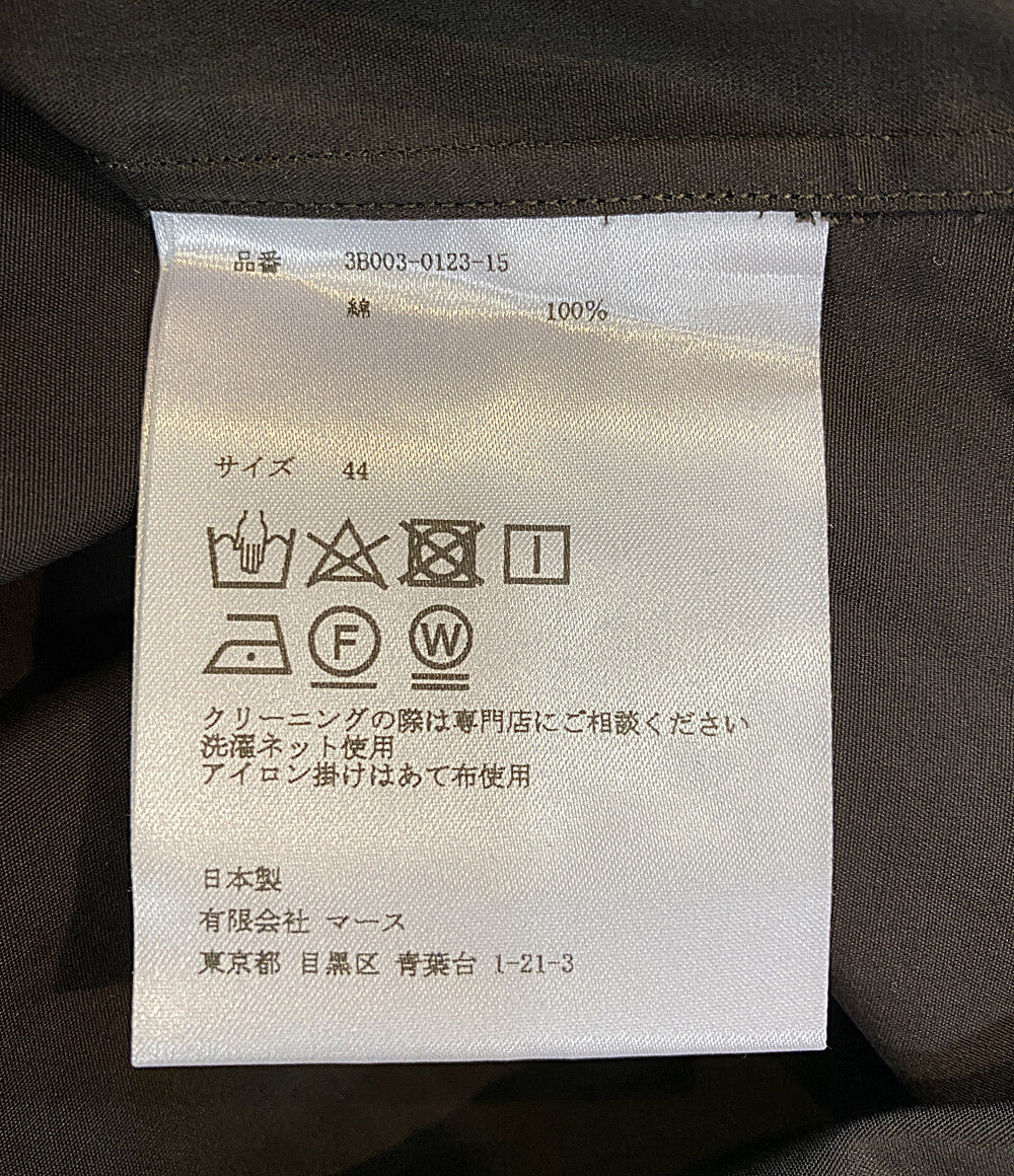 JOHN LAWRENCE SULLIVAN 長袖シャツ ブラウン 3B003-0123-15 メンズ SIZE 44 ジョンローレンスサリバン