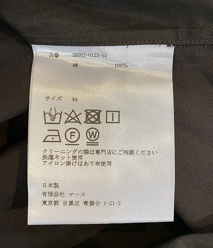 JOHN LAWRENCE SULLIVAN 長袖シャツ ブラウン 3B003-0123-15 メンズ SIZE 44 ジョンローレンスサリバン