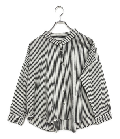 ハウス 長袖シャツ・ブラウス ストライプ      レディース SIZE F  HUIS