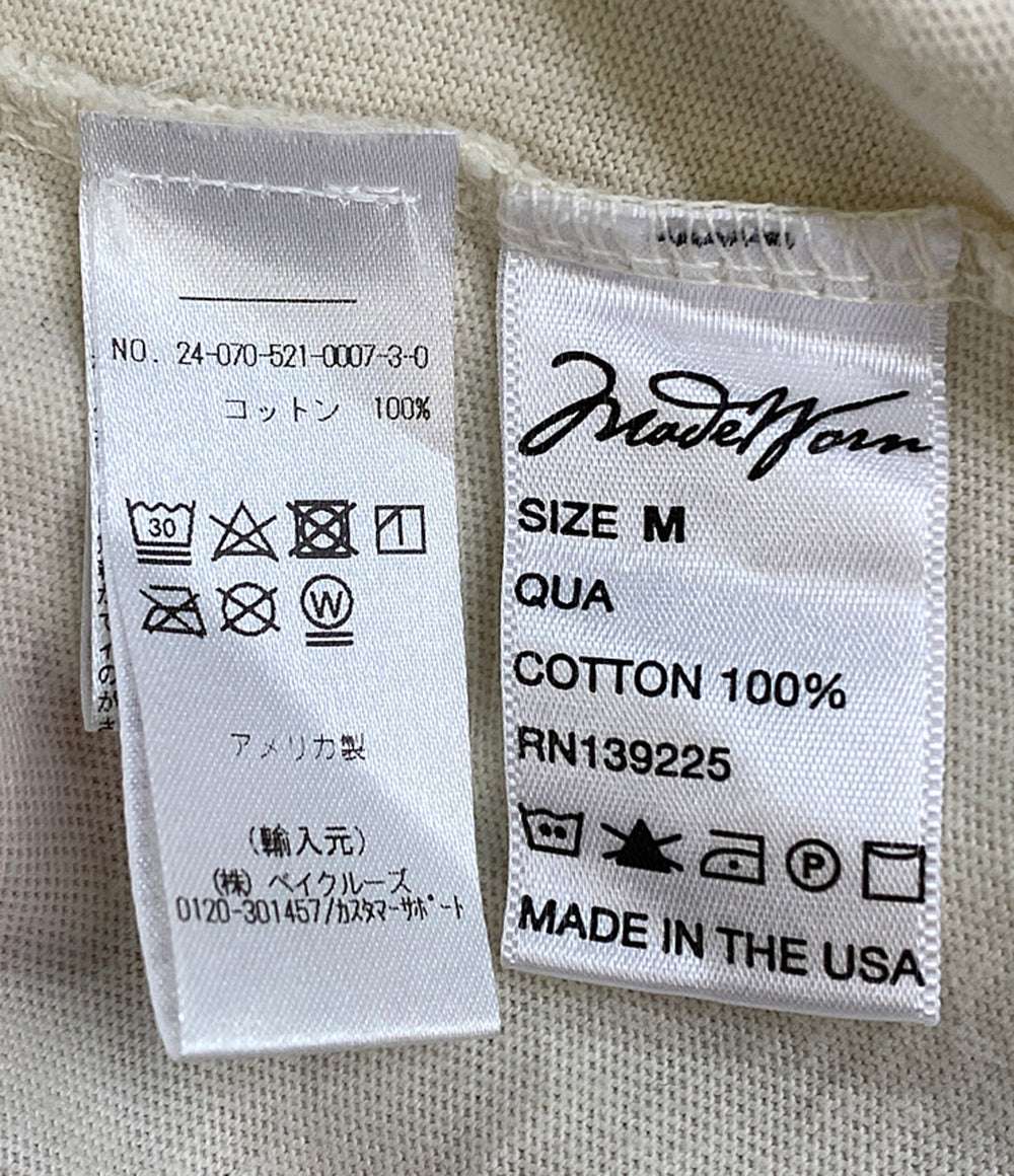 メイドウォーン 半袖Ｔシャツ Burce Springsteen       レディース SIZE M  MADE WORN MUSE de Deuxieme Classe