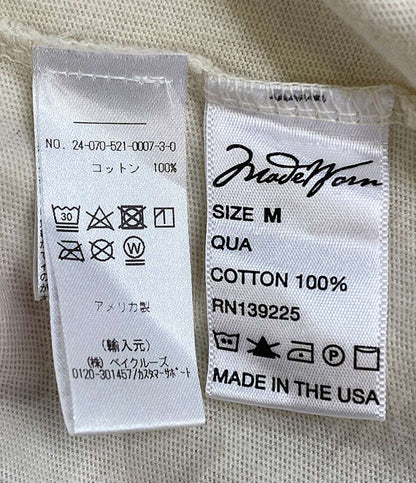 メイドウォーン 半袖Ｔシャツ Burce Springsteen       レディース SIZE M  MADE WORN MUSE de Deuxieme Classe