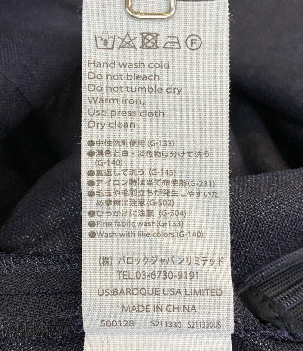 ENFOLD ジャンパースカート リネンライク アシンメショルダー 300FS431-2600 レディース SIZE 36 エンフォルド