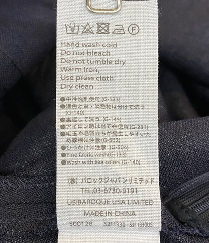 ENFOLD ジャンパースカート リネンライク アシンメショルダー 300FS431-2600 レディース SIZE 36 エンフォルド