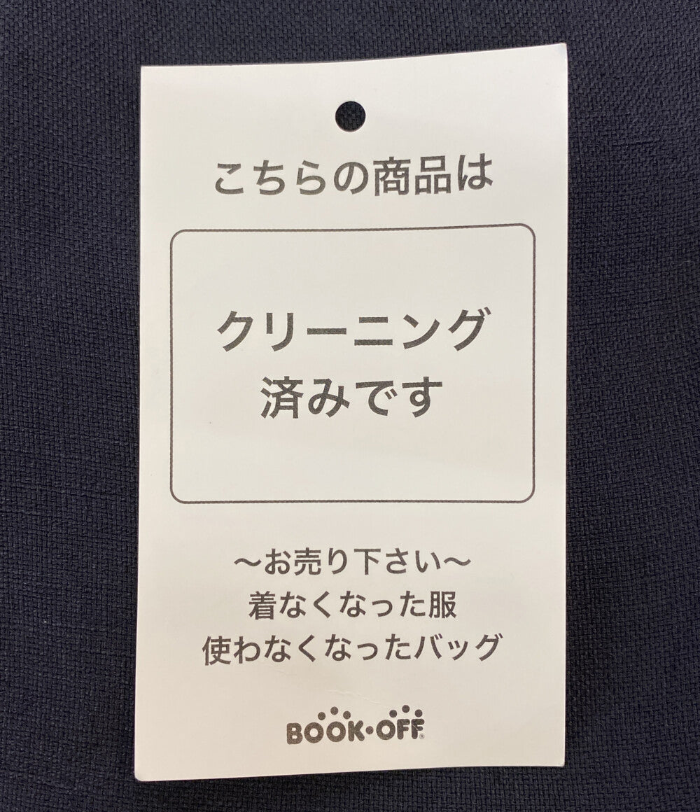 ENFOLD ジャンパースカート リネンライク アシンメショルダー 300FS431-2600 レディース SIZE 36 エンフォルド