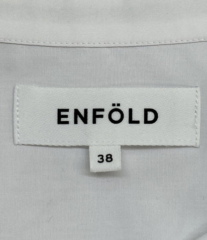 エンフォルド 美品 長袖シャツ OVER SHIRT     300HA230-2160 レディース SIZE 38  ENFOLD