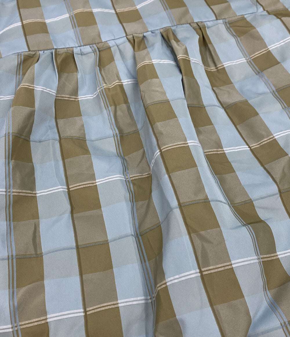 ドゥロワー 美品 ベスト トップス ブルー×ベージュ     6521-299-1231 レディース SIZE -  Drawer