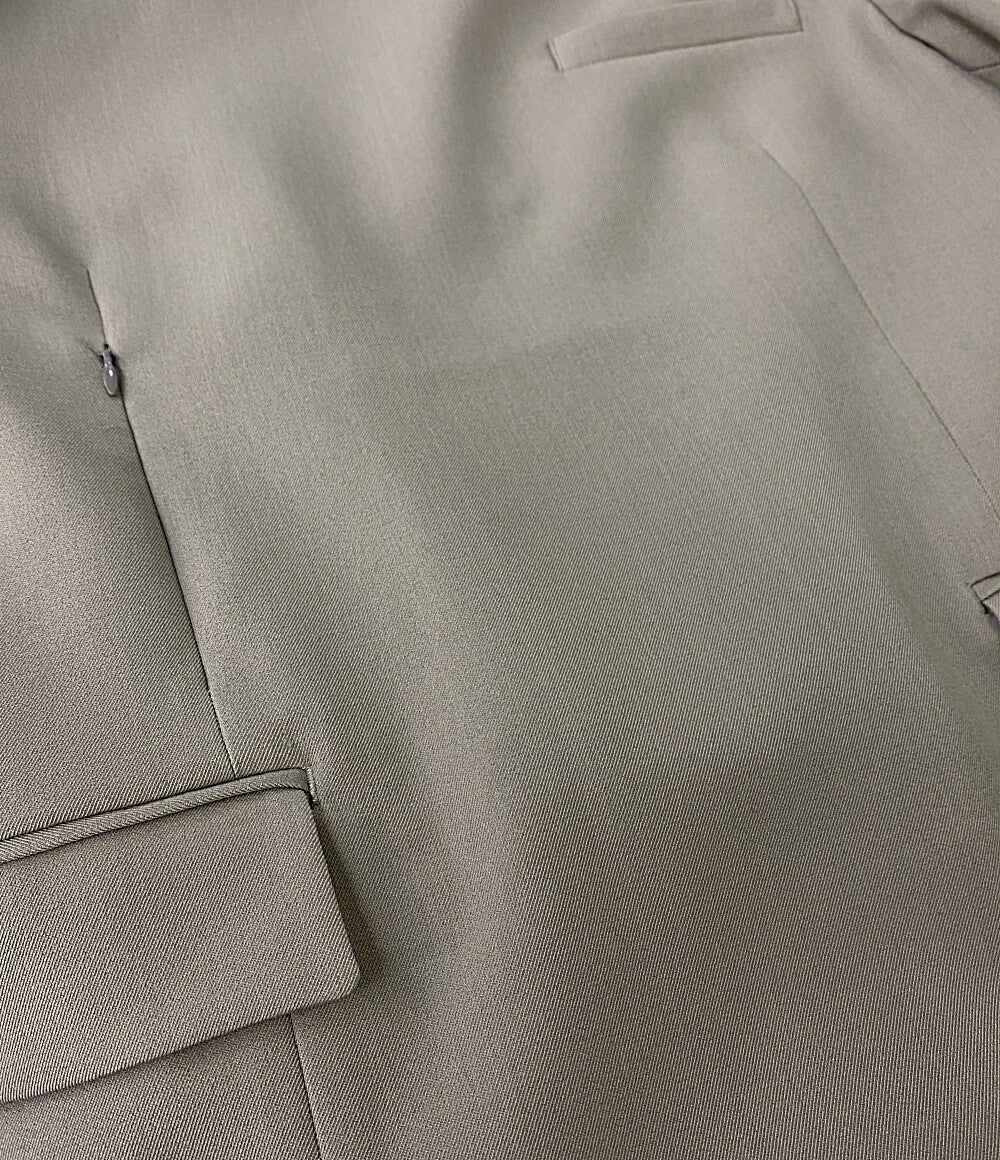 美品 Bibiy ビビィ ジャケット風デザイントップス ブラウン B41-TS084BRF レディース SIZE F