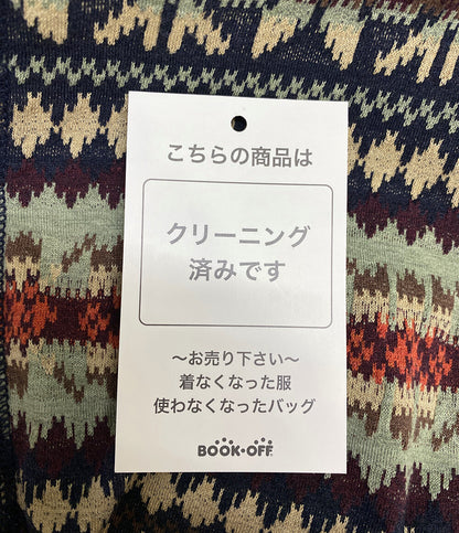 ダブルアールエル 長袖ワンピース フェアアイル ヘンリーネック レディース SIZE 2 RRL