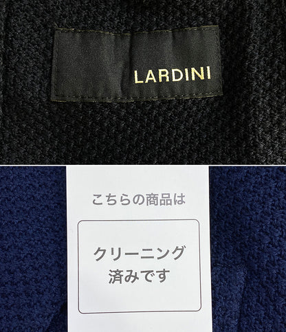 ラルディーニ ニットジャケット ネイビー シングル JK851 メンズ SIZE 48 LARDINI