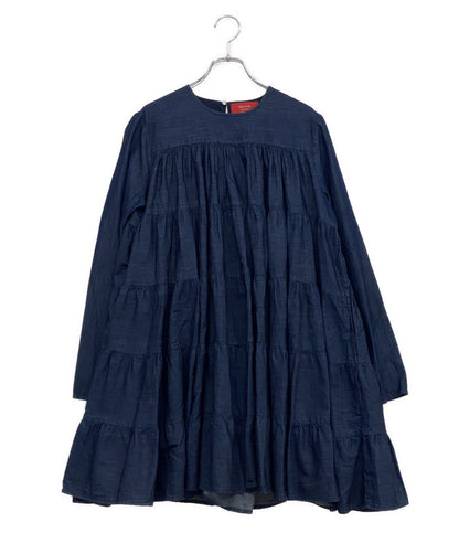 マーレット 長袖ワンピース インディゴ     4010300290 レディース SIZE XS  merlette