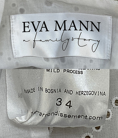 EVA MANN エヴァマン 半袖ワンピース レース B1021BFA358 レディース SIZE 34