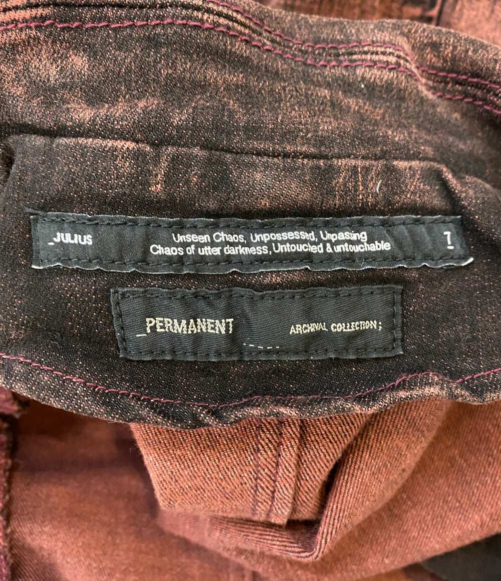 ユリウス  デニムジャケット 879BLM1-BL      メンズ SIZE 1  JULIUS