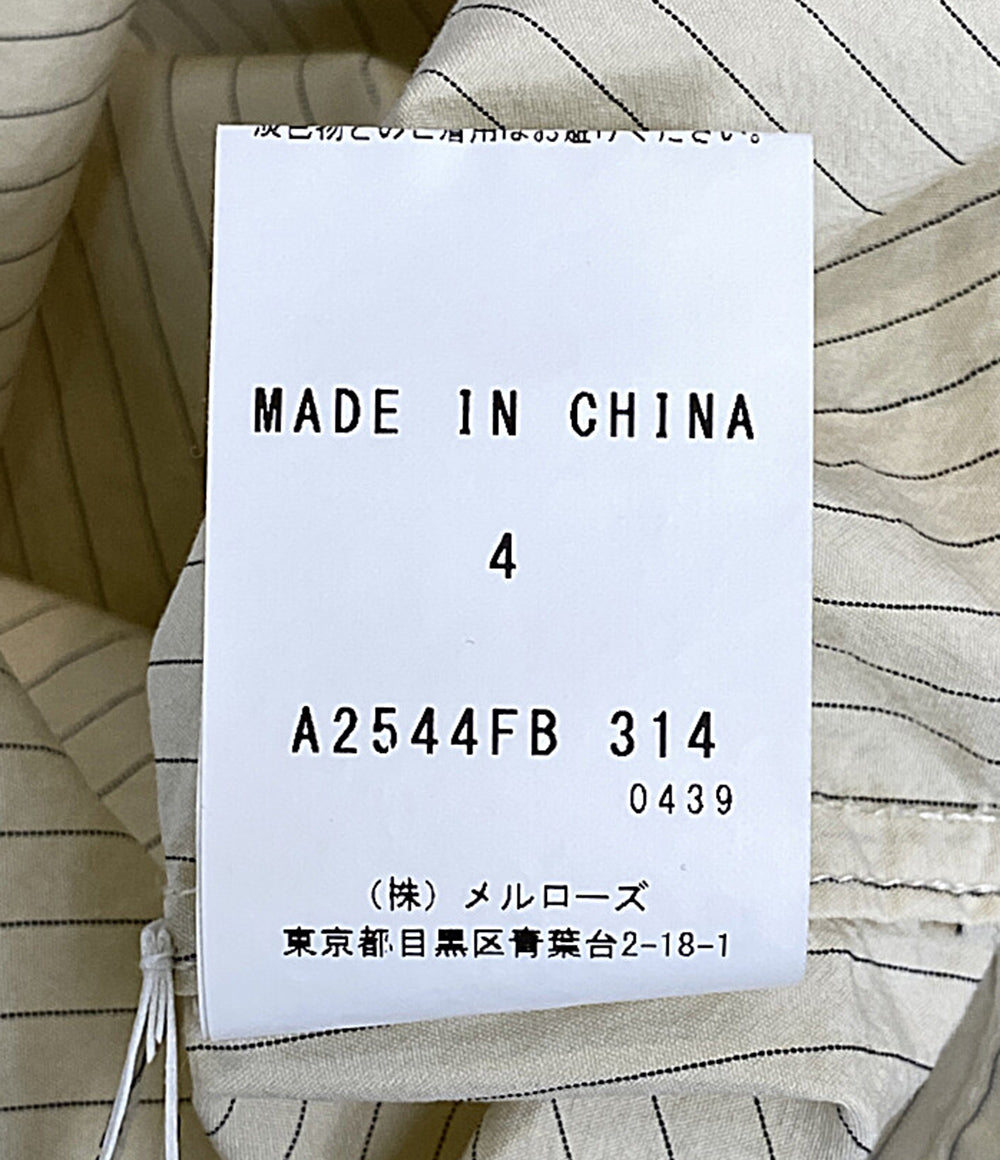 CURRENTAGE カレンテージ 長袖シャツ Stand Kolor Shirt A2544FB 314 メンズ SIZE 4