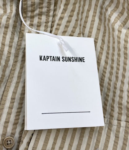美品 KAPTAIN SUNSHINE キャプテン サンシャイン シャツジャケット 2025SS Safari Shirt Jacket メンズ SIZE 42