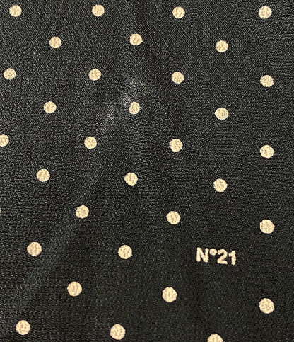 ヌメロヴェントゥーノ 半袖ワンピース ドット柄 襟付き 24SW-H071-5529 レディース SIZE 38 N°21