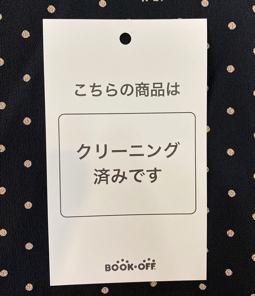ヌメロヴェントゥーノ 半袖ワンピース ドット柄 襟付き 24SW-H071-5529 レディース SIZE 38 N°21
